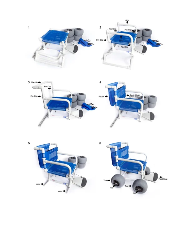 Beach / Sand Wheelchair - Image 7