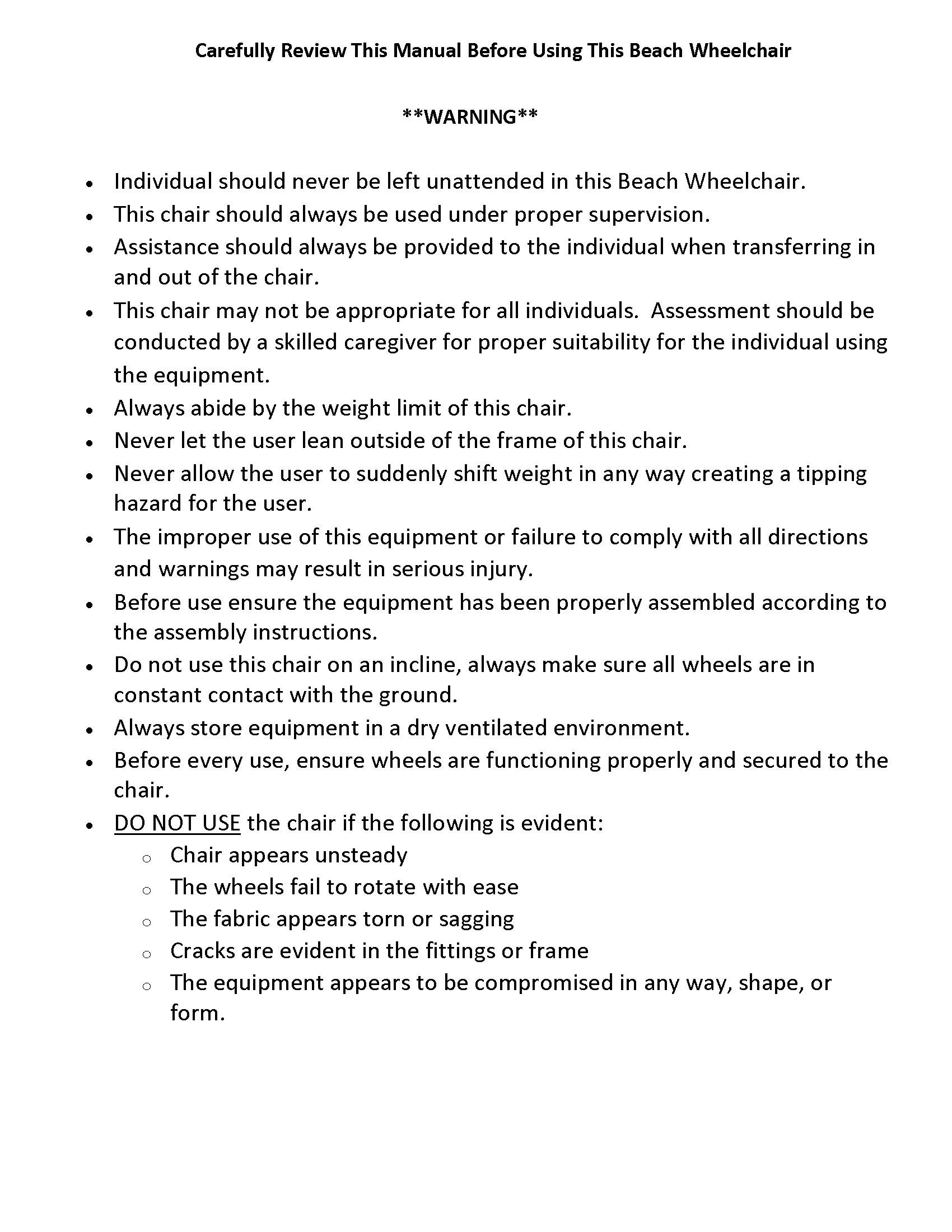 Beach / Sand Wheelchair - Image 6