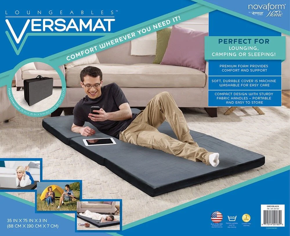 Foam Futon / Sleeping Pad  - Twin Size - Image 2